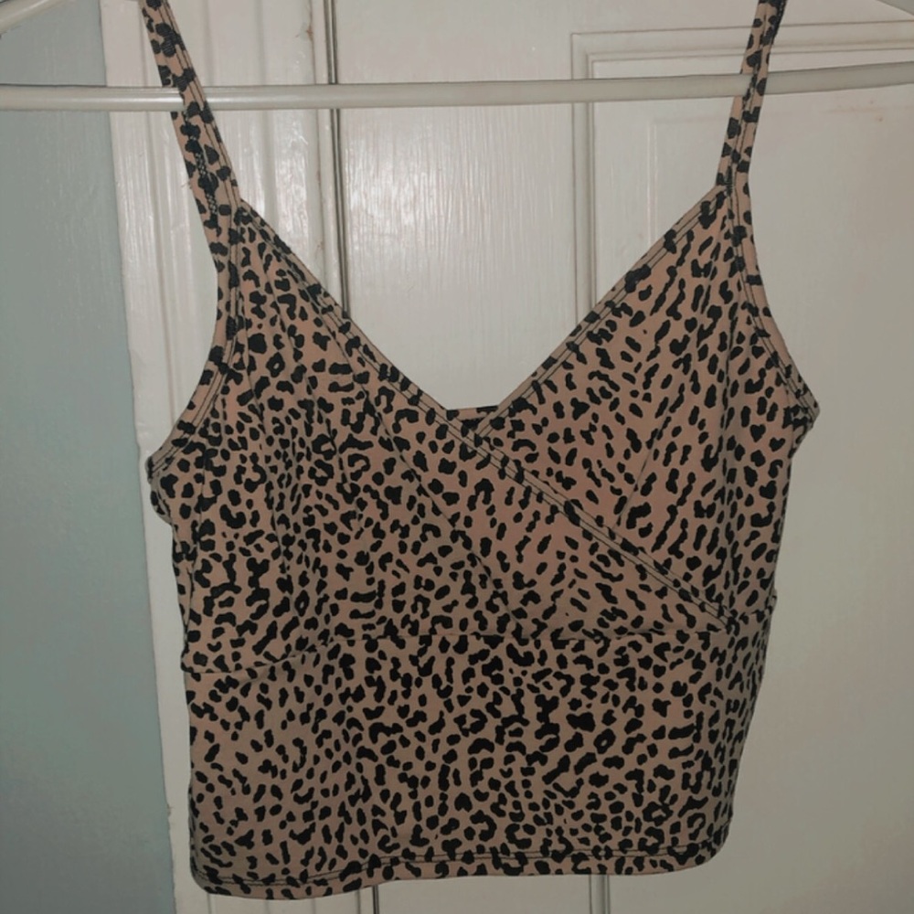 cheetah print top